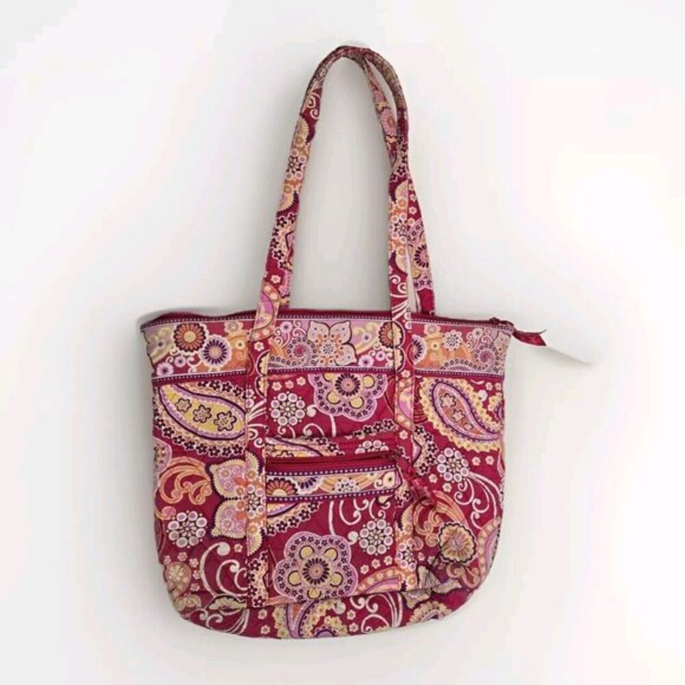 Vera Bradley Raspberry Fizz Retired Pattern Mediu… - image 5